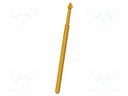 Test needle; Operational spring compression: 4.3mm; 5A; Ø: 1.7mm