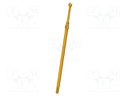 Needle-like test probe; Operational spring compression: 4.3mm