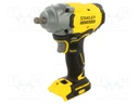 Impact wrench; battery; 0÷900rpm,0÷1.9krpm; 370Nm; 18VDC; 1/2"