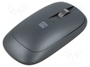 Mouse; black; USB A; wireless,optical; DPI change button; 10m