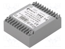 Transformer: mains; 14VA; 115VAC; 9V; 9V; Mounting: PCB; IP00