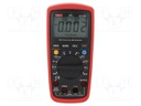 Digital multimeter; LCD (4000),with a backlit; True RMS