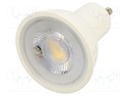 LED lamp; neutral white; GU10; 230VAC; 520lm; 7W; 36°; 4000K
