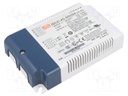 Power supply: switched-mode; Communication: DALI; LED; 45W; 500mA