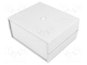 Enclosure: with panel; X: 120mm; Y: 100mm; Z: 56mm; ABS; grey