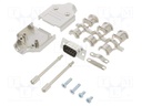 D-Sub; PIN: 9; male; shielded; straight; soldering; for cable; 13mm