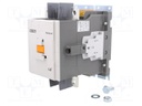 Contactor: 3-pole; NO x3; Auxiliary contacts: NO x2 + NC x2; 185A