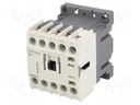 Contactor: 3-pole; NO x3; Auxiliary contacts: NC; 230VAC; 9A; DIN