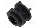 Connector: circular; socket; male; PIN: 2; Buccaneer 400; IP68; 250V