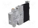 Relay: solid state; Ucntrl: 4÷32VDC; 25A; 42÷600VAC; DIN,on panel