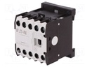 Contactor: 3-pole; NO x3; Auxiliary contacts: NC; 24VDC; 6.6A; DIN