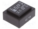 Transformer: encapsulated; 0.7VA; 230VAC; 9V; 9V; 39mA; 39mA; 44g