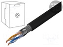 Wire; SF/UTP; industrial Ethernet; 5e; stranded; Cu; 2x2x26AWG