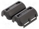 Ferrite: two-piece; on round cable; 44; 0÷85°C; 206Ω; 100MHz