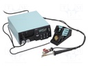 Desoldering station; digital; 300W; 100÷450°C; 230VAC; Plug: EU,UK
