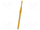 Test needle; Operational spring compression: 4mm; 8A; Ø: 1.3mm