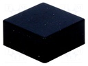 Button; square; Application: B3F-4,B3F-5,B3W; 12x12mm
