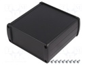 Enclosure: multipurpose; TEKAM; X: 106mm; Y: 110mm; Z: 45mm; black