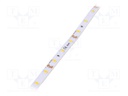 LED tape; white warm; 2835; 12V; LED/m: 60; 8mm; IP64; 6W/m
