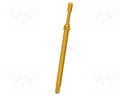 Test needle; Operational spring compression: 4mm; 8A; Ø: 1.5mm