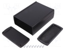 Enclosure: multipurpose; TEKAM; X: 106mm; Y: 145mm; Z: 45mm; black