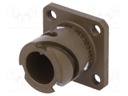 Connector: circular; VG95234; socket; male; PIN: 2; with contacts