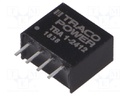 Converter: DC/DC; 1W; Uin: 21.6÷26.4V; Uout: 12VDC; Iout: 80mA; SIP4