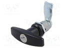 Lock; different cylinder; zinc and aluminium alloy; 30mm