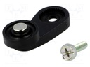 Driving head; lever R 35mm, plastic roller Ø18mm