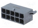 Socket; wire-board; male; Mega-Fit; 5.7mm; PIN: 10; Layout: 2x5; 23A