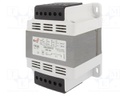 Transformer: safety; 300VA; 230VAC; 12V; IP20; Mounting: DIN