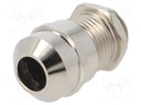 Cable gland; IP68; Mat: brass; Body plating: nickel