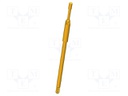 Test needle; Operational spring compression: 4mm; 5A; Ø: 1.4mm