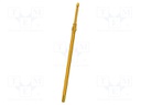 Needle-like test probe; Operational spring compression: 4.3mm