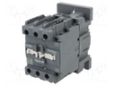 Contactor: 3-pole; NO x3; Auxiliary contacts: NC + NO; 110VAC; 65A