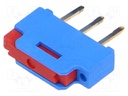 Switch: slide; Pos: 2; 0.3A/24VDC; Mounting: THT; Leads: for PCB