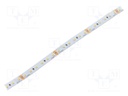 LED tape; white warm; 2216; LED/m: 120; 8mm; white PCB; IP20; 120°