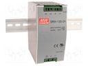 Power supply: switched-mode; 120W; 48VDC; 48÷55VDC; 2.5A; 750g