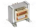 Transformer: mains; 15VA; 230VAC; 16V; 16V; 0.4A; 0.4A; IP00