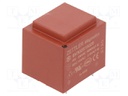 Transformer: encapsulated; 230VAC; 15V; Mounting: PCB