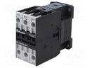 Contactor: 3-pole; for DIN rail mounting; 6K; IP20