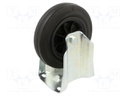Transport wheel; Ø: 180mm; W: 45mm; H: 219mm; rigid; Dyn.load: 1.8kN