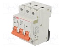 Circuit breaker; 230/400VAC; Inom: 20A; Poles: 3; Charact: C; 6kA