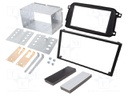 Radio frame; Smart; 2 DIN; black