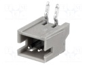 Socket; wire-board; male; 1.5mm; PIN: 2; THT; 100V; 1A; tinned; 20mΩ