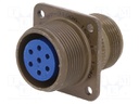 Connector: circular; Series: 97; socket,plug; female; PIN: 7; 13A