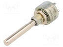 Potentiometer: shaft; single turn; 1kΩ; 3W; ±20%; 6mm; linear; 38mm