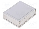 Enclosure: shielding; X: 68mm; Y: 83mm; Z: 27mm; steel