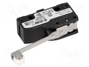 Microswitch SNAP ACTION; with lever (with roller); SPDT; Pos: 2