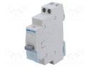 Module: pushbutton switch; 230VAC; 16A; DIN; bistable